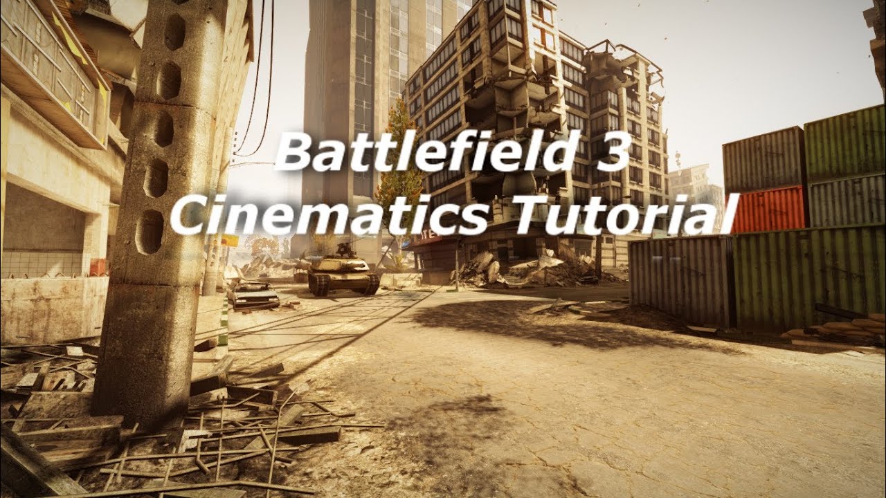 Battlefield 3 Cinematics Tutorial / Spectator mode and How to disable HUD + Make quality clips!