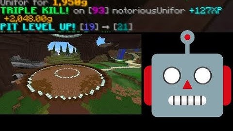 A Normal Day At Hypixel Pit (🤖)