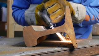 Can this Inexpensive Plasma Cutter cut through Railroad Track? Arccaptain CUT55 MP Review