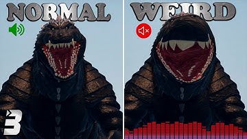 Normal vs Weird Part 3 - Funny Kaiju Roars In Kaiju Universe 👀