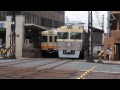 伊予鉄道・路面電車と高浜線が交差する大手町駅（2014年8月）