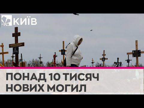 Телеканал Київ: В окупованому Маріуполі знайшли понад 10 тисяч нових могил