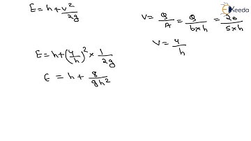 2nd Numerical of Critical Flow | Hydraulics - GATE