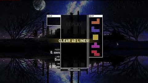 Tetr.io 40L Sprint but there’s 200% Bounciness 31.665