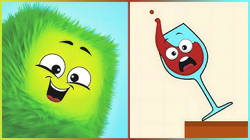 Spill It VS Fluffy Fall - All Levels SpeedRun Gameplay Ep 1