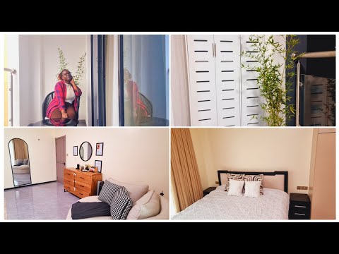 MAKING A COSY HOME ||New Bed, Shoe Rack and Plant @FebineAwuor