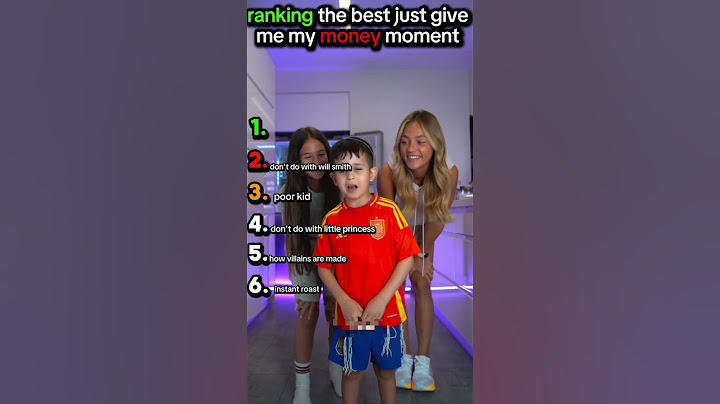 ranking the best just give me my money moment