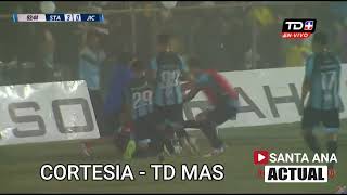 Goles de Santa Ana FC contra Jicaral en Piedades