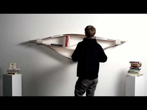 Chuck   the flexible wall shelf