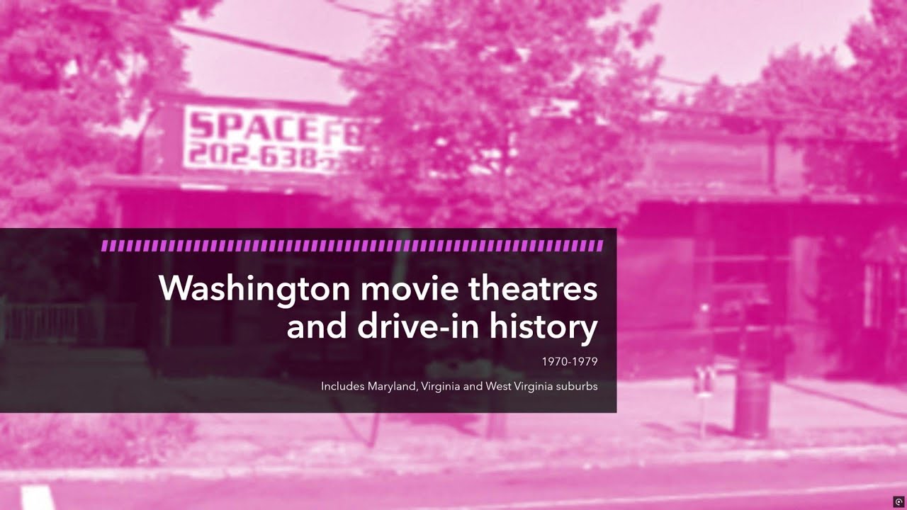 Washington, DC movie theatres history for 1970-1979
