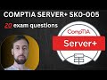 Comptia server sk0005 exam questions