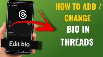 How To Add / Edit Bio In Threads Profile | English