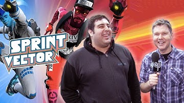 VR SPRINTING? - Sprint Vector Interview - Electric Playground