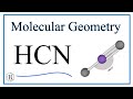 Molecular Geometry and Bonding in HCN