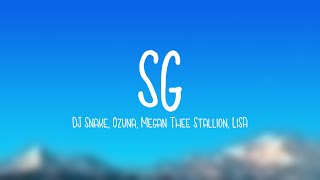 SG - DJ Snake, Ozuna, Megan Thee Stallion, LiSA {Letra}