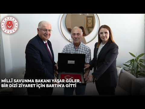 Minister of National Defense Yaşar Güler Visits Bartın for a Series of Engagements