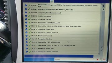 Ford focus online BCM vehicle configuration data (as built)programming