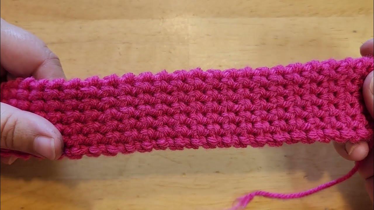 Strong Crochet Strap; How to Thermal Stitch ・ClearlyHelena