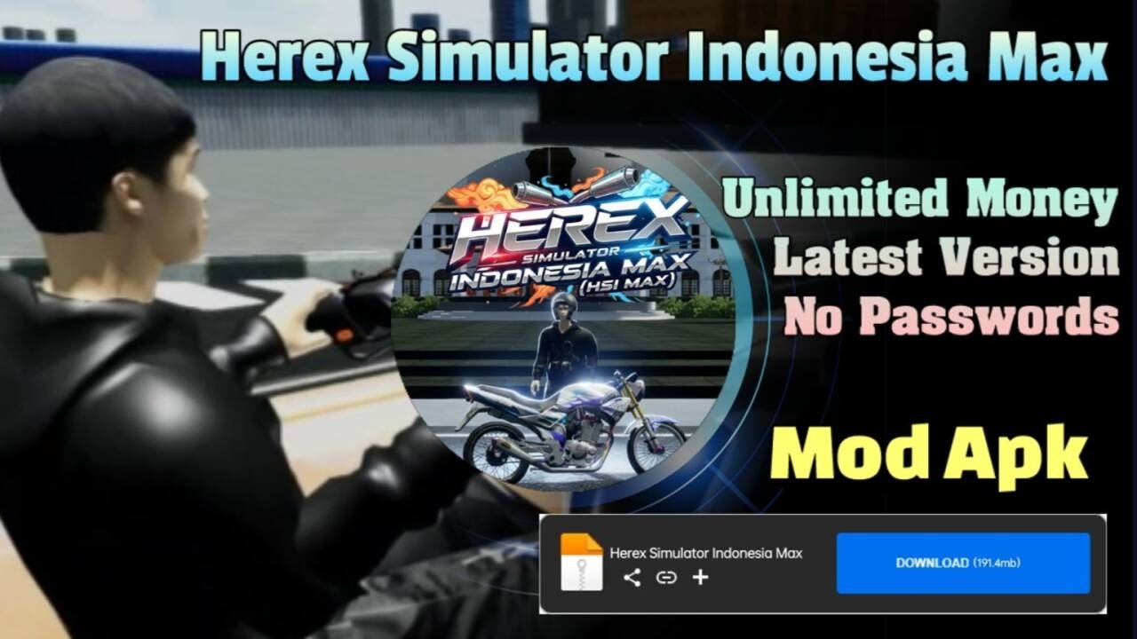 Herex Simulator Indonesia Max | Unlimited Money | v1.0.44 | Latest Version | Mod Apk