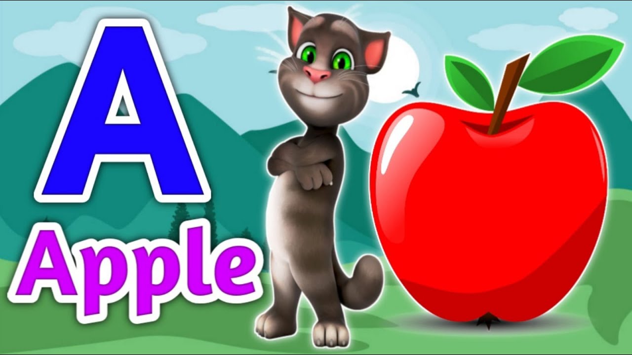 A for apple | अ से अनार | abcd | phonics song