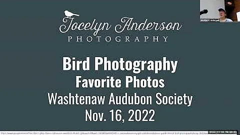 Wildlife Photography with Jocelyn Anderson