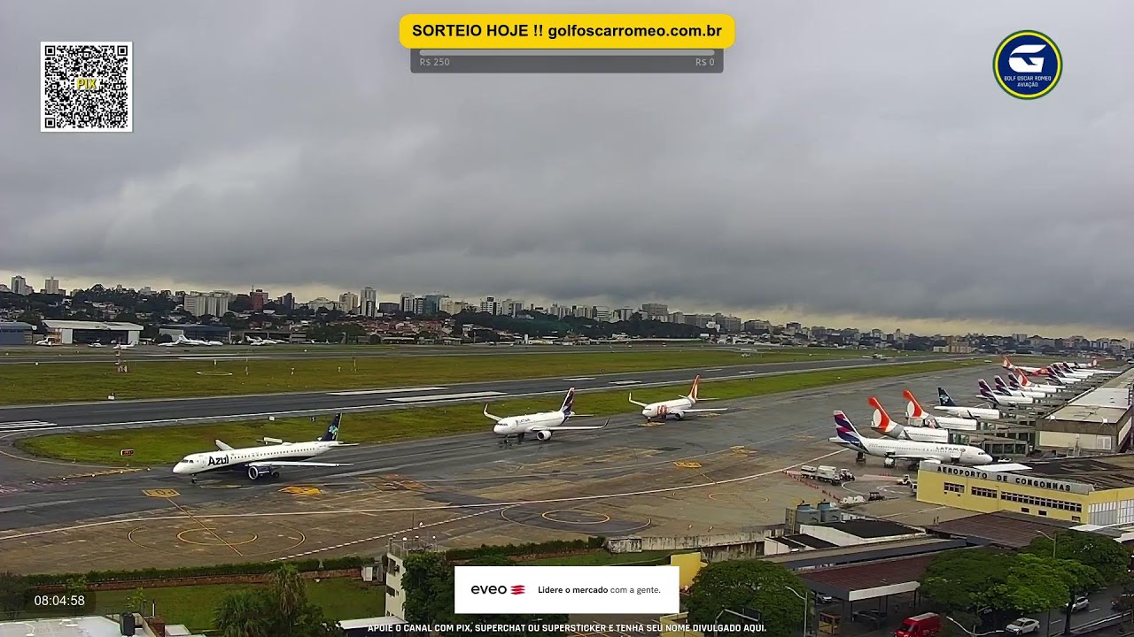 SBSP LIVE #1 - Aeroporto de São Paulo AO VIVO - CGH Airport - 09/03 Noite