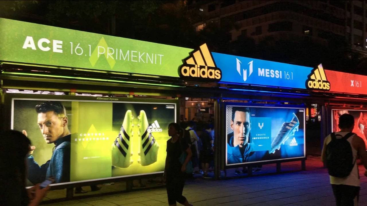 adidas launches Speed of Light with Creative Flagship Shelter | JCDecaux Cityscape