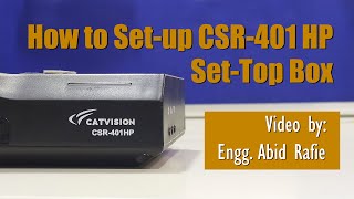 Catvision Csr-401 Hp Settop Box Setup Guide - Wi-Fi