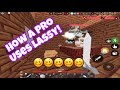 How a pro uses lassy kit roblox bedwars