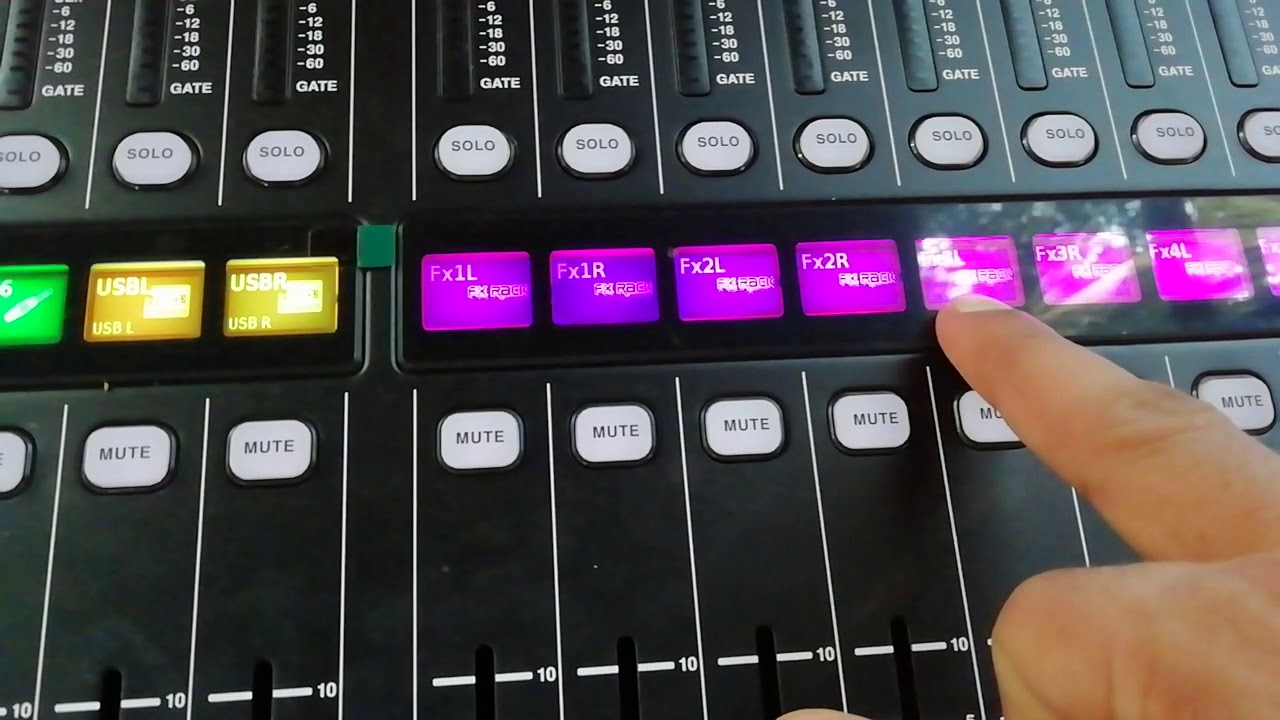 MIDAS M32 LIVE Malayalam ( Effect racking and signal sending) YouTube
