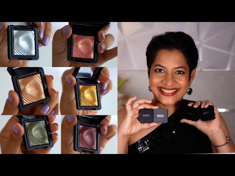 Perfect Metallic Eye Shadows for Festive Season - Kiko Milano Water Eyeshadow 11 Shades  | JoyGeeks