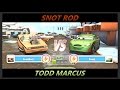 Disney Pixar Cars Fast as Lightning - Snotrod vs Todd