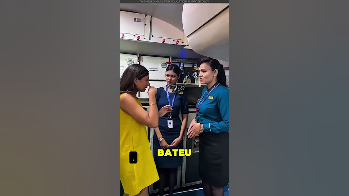 Essa Aeromoça Levou o Maior Susto da Vida Dela 😱🛩️