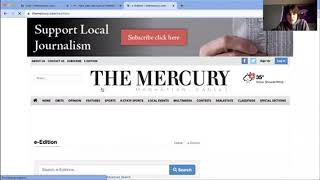 How to sign up for and use the Mercury's e-edition