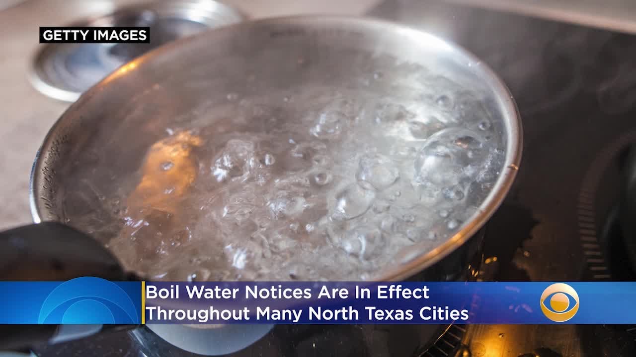 LIST Of Boil Water Notices In North Texas YouTube