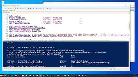 PowerShell - Query, disable, and enable computer devices, WMI+PowerShell PNPDevice commands