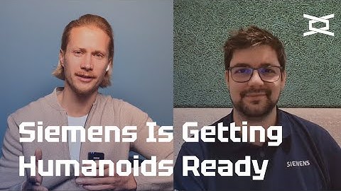 Talking Humanoids, Mobile Robots and VDA5050 with Siemens  // Christoph Zeltner