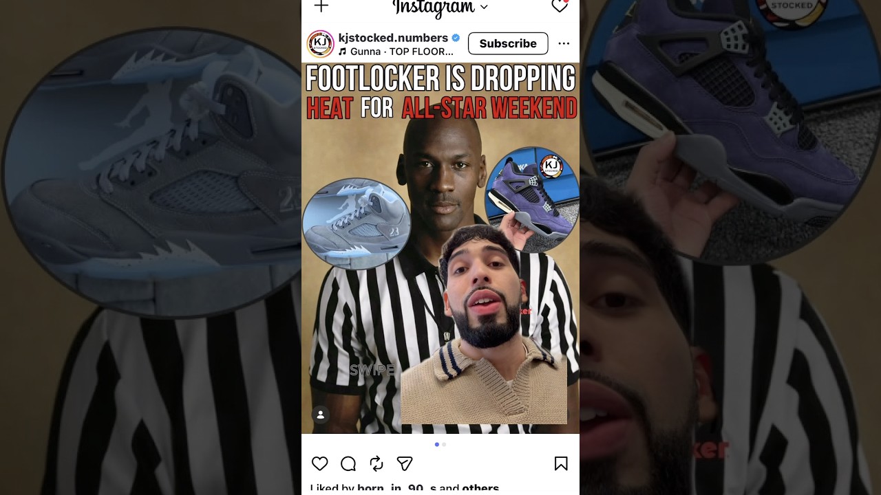 Информация о релизах кроссовок Footlocker All Star Weekend просочилась в сеть! Какие пары вы соби...