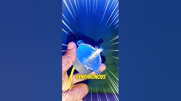 Synchronous Motor Experiment 🧪 | AC Generator | #shorts #short