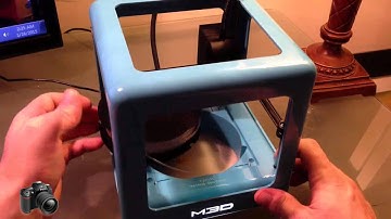 The Micro 3D Printer M3D    How to load and unload filament internally new