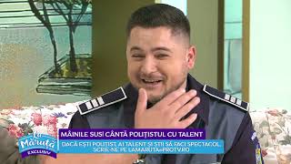 Ridicati mainile in aer! Canta politistul cu talent