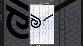 Letter G + M Owl logo design process #adobe illustrator speed art tutorial.