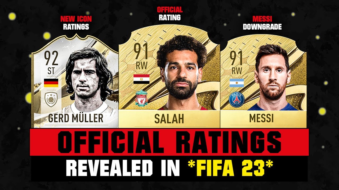 FIFA 23 | OFFICIAL PLAYER RATINGS REVEALED! 😱🔥 ft. Salah, Messi, Muller…