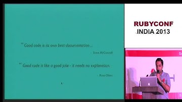 RubyConf India 2013 Write your ruby in Style by Bhavin Javia