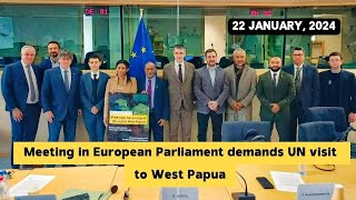 Meeting in European Parliament demands UN visit to West Papua | 22 January 2024