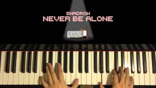 Vignette de la vidéo "HOW TO PLAY - Five Nights At Freddy's 4 Song - Never Be Alone - Shadrow (Piano Tutorial)"