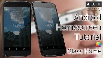 Glass Home (Google Glass Homescreen) - Android Homescreen Tutorial
