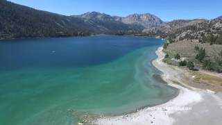 June lake aerial views -