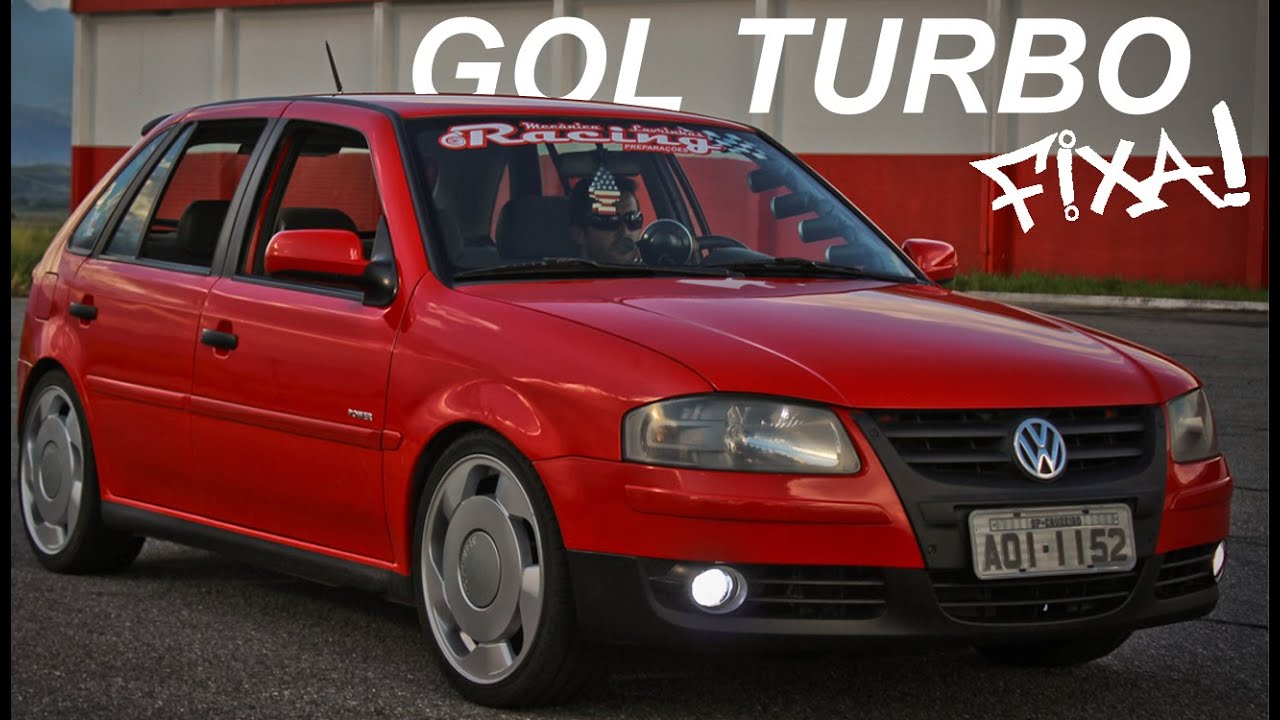 Gol G4 rebaixado com rodas aro 18, Gol G4 rebaixado na fixa…