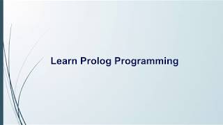 01- Crash Course in Prolog Programming in Hindi Sample Video